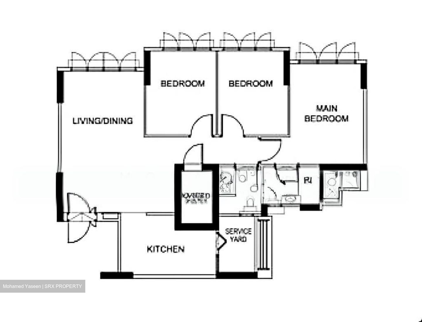 Blk 661B Waterway Sundew (Punggol), HDB 4 Rooms #565784611